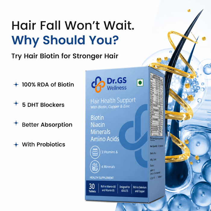 Biotin Hair Tablets | 30 Tablets