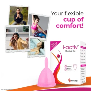 Home I-activ Menstrual Hygiene Combo | i-activ Menstrual Cup & i-feel Gentle Intimate Wash – 100ml